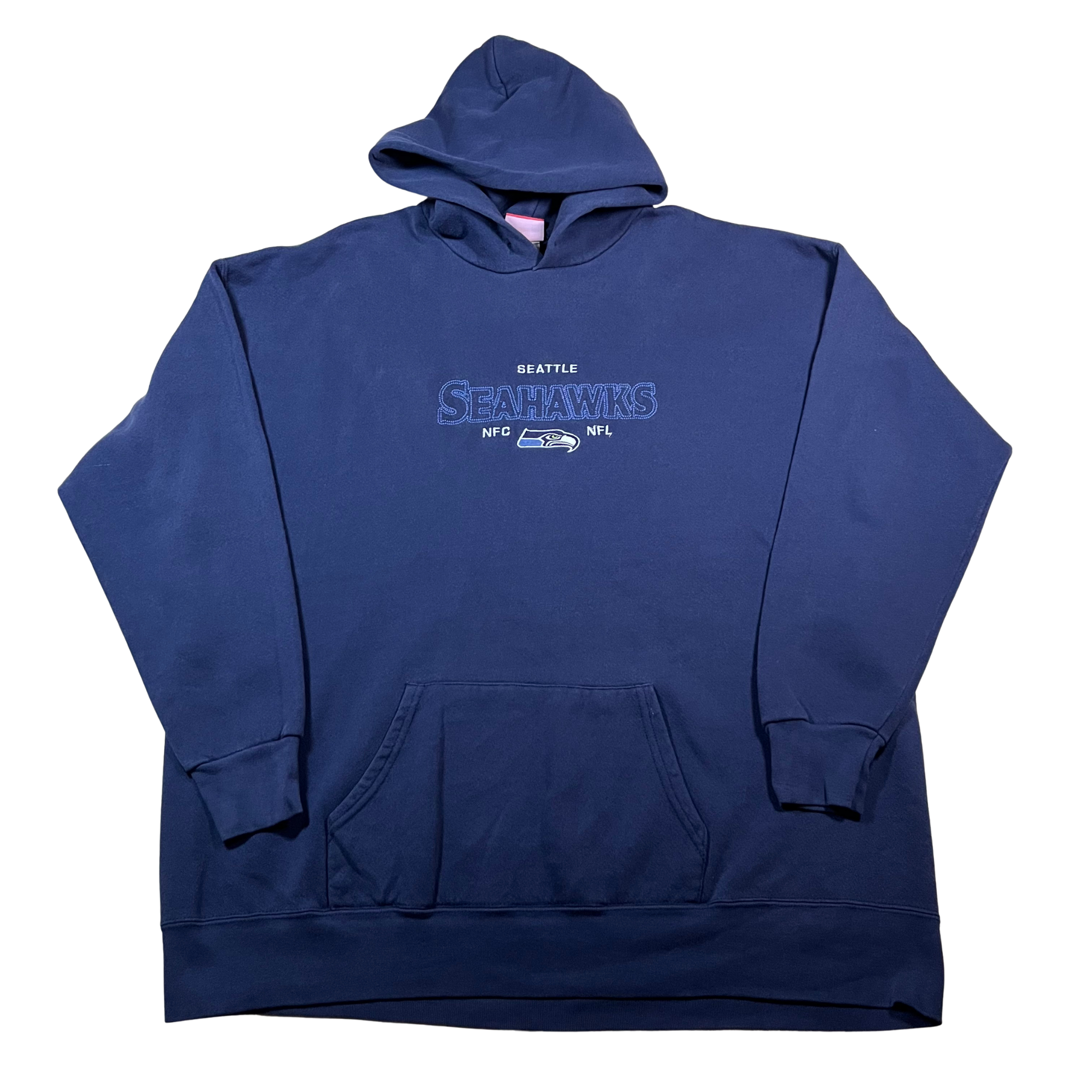 NFL X Seattle Seahawks Vintage Embroidered Hoodie (M/L)