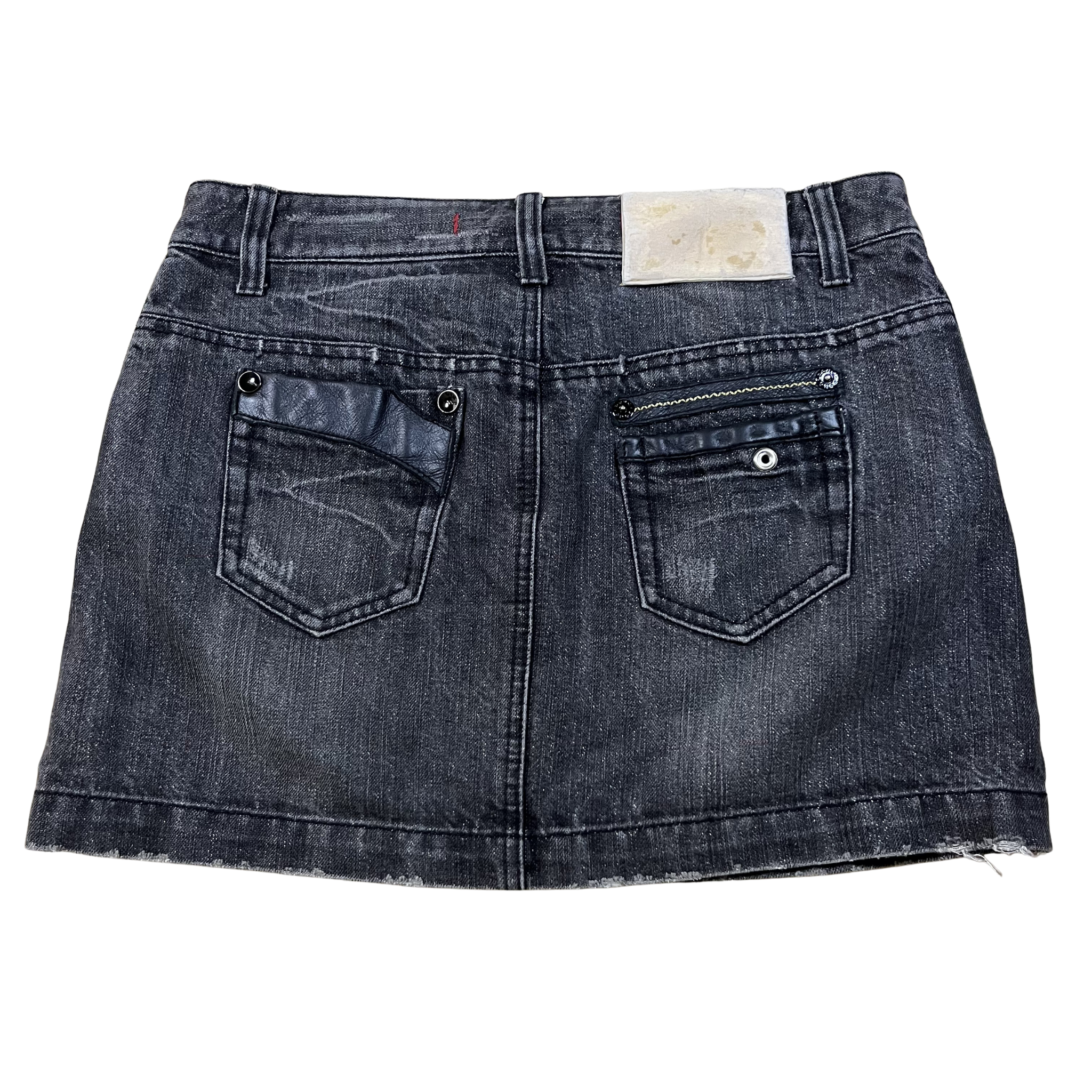 DOHC Revolution Vintage Denim Mini Skirt (12)