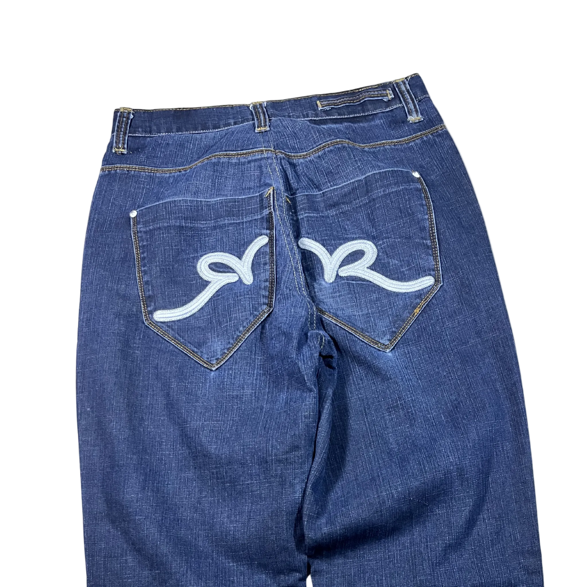 Rocawear Vintage  Embroidered Baggy Jeans (34)