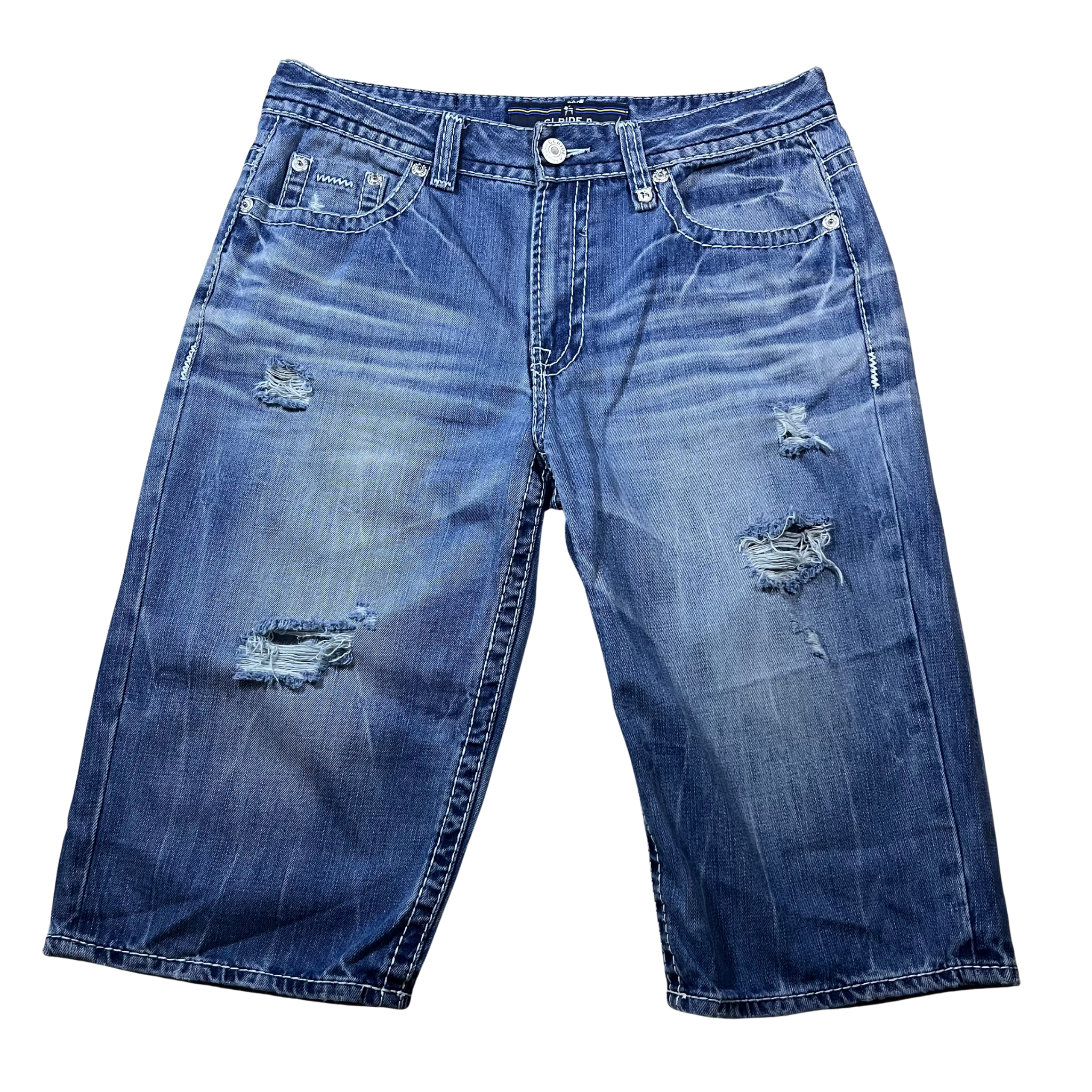 CLRIDE.N Embroidered Jorts (34)