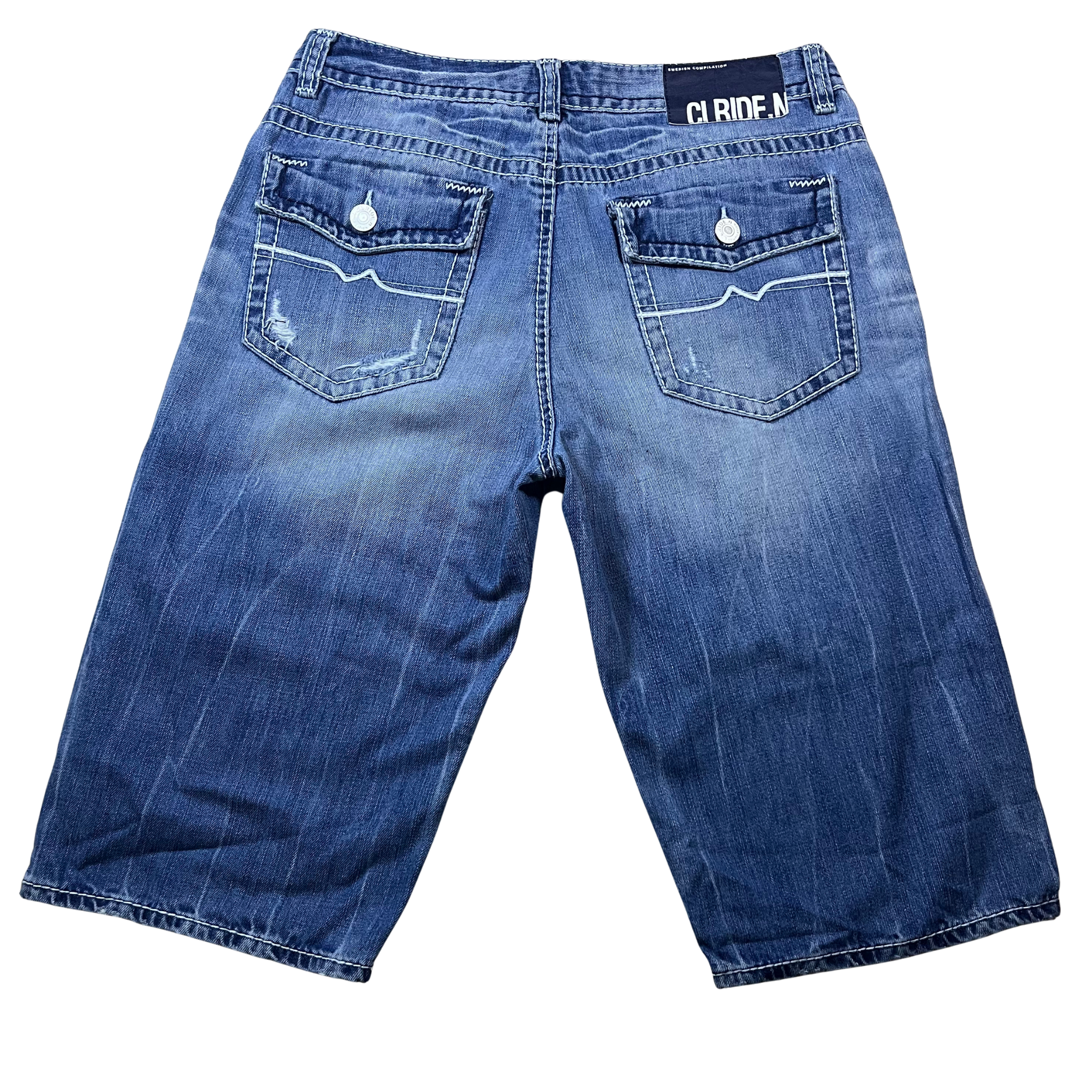 CLRIDE.N Embroidered Jorts (34)