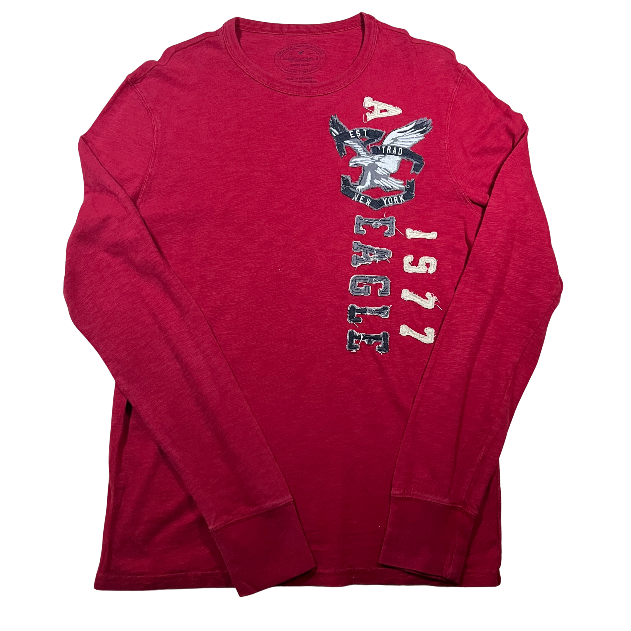 American Eagle Vintage Red Long Sleeve (M)