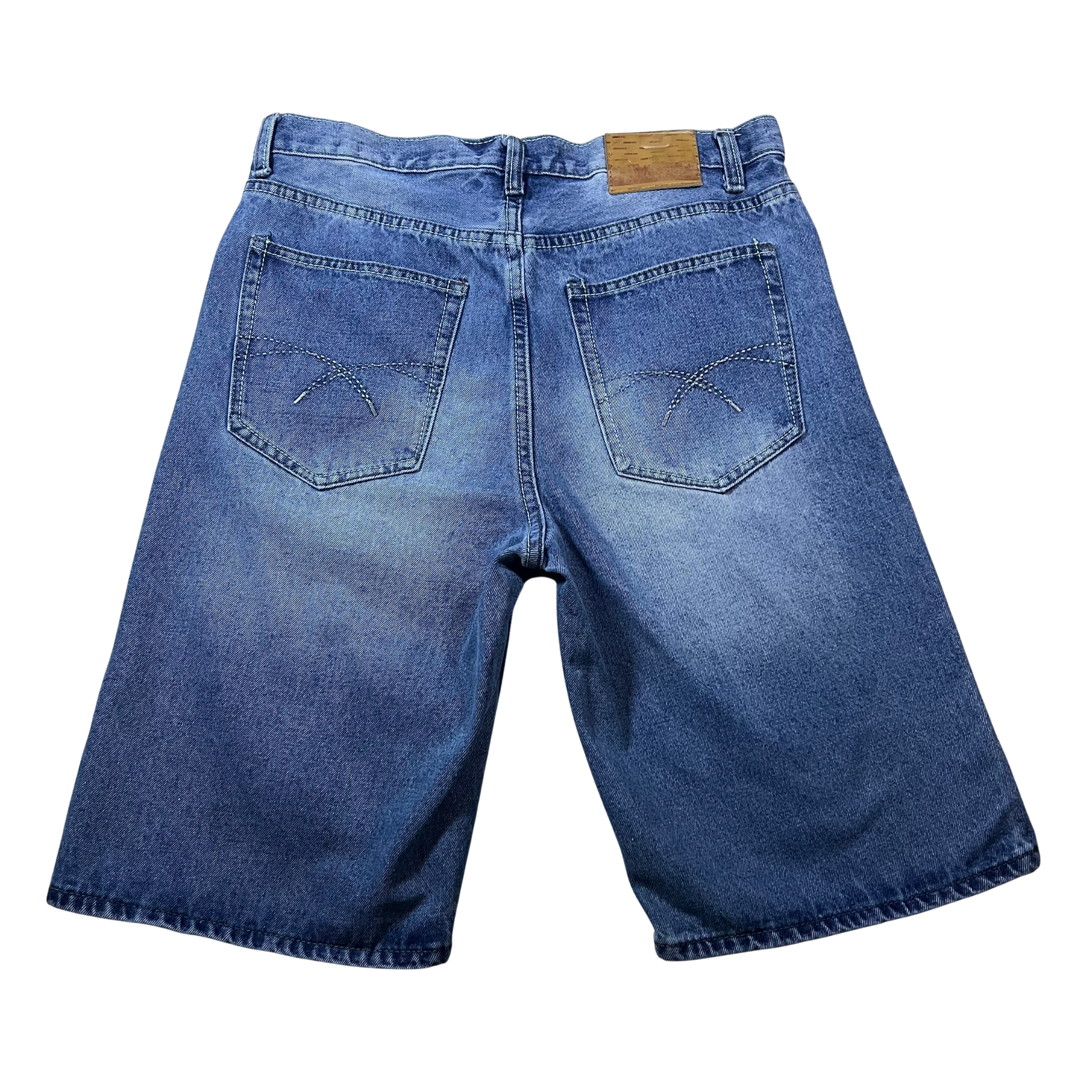 Ankor East Heavy Stitch Denim Shorts (34)