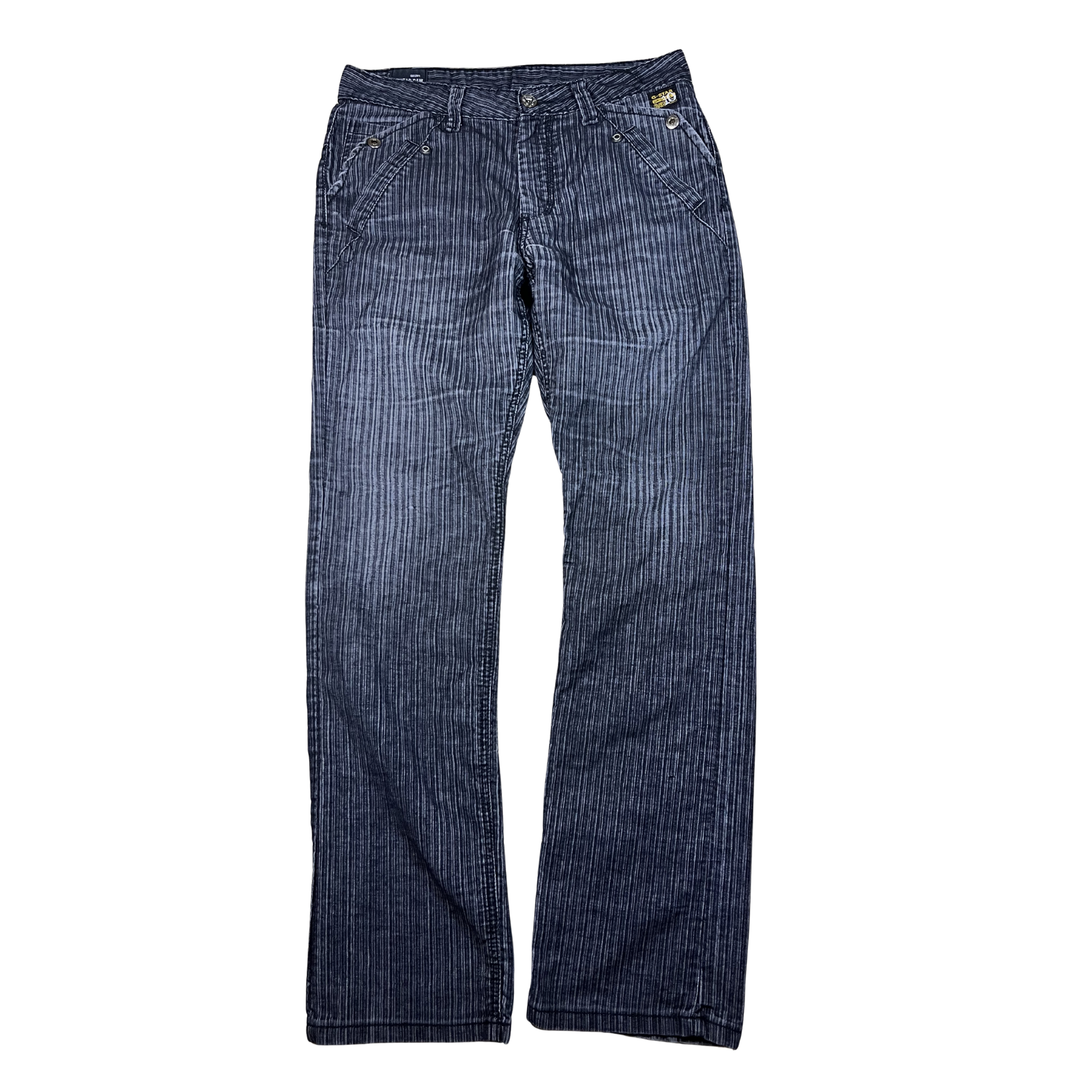 G-Star VintagePinstripe Straight Leg Jeans (34)