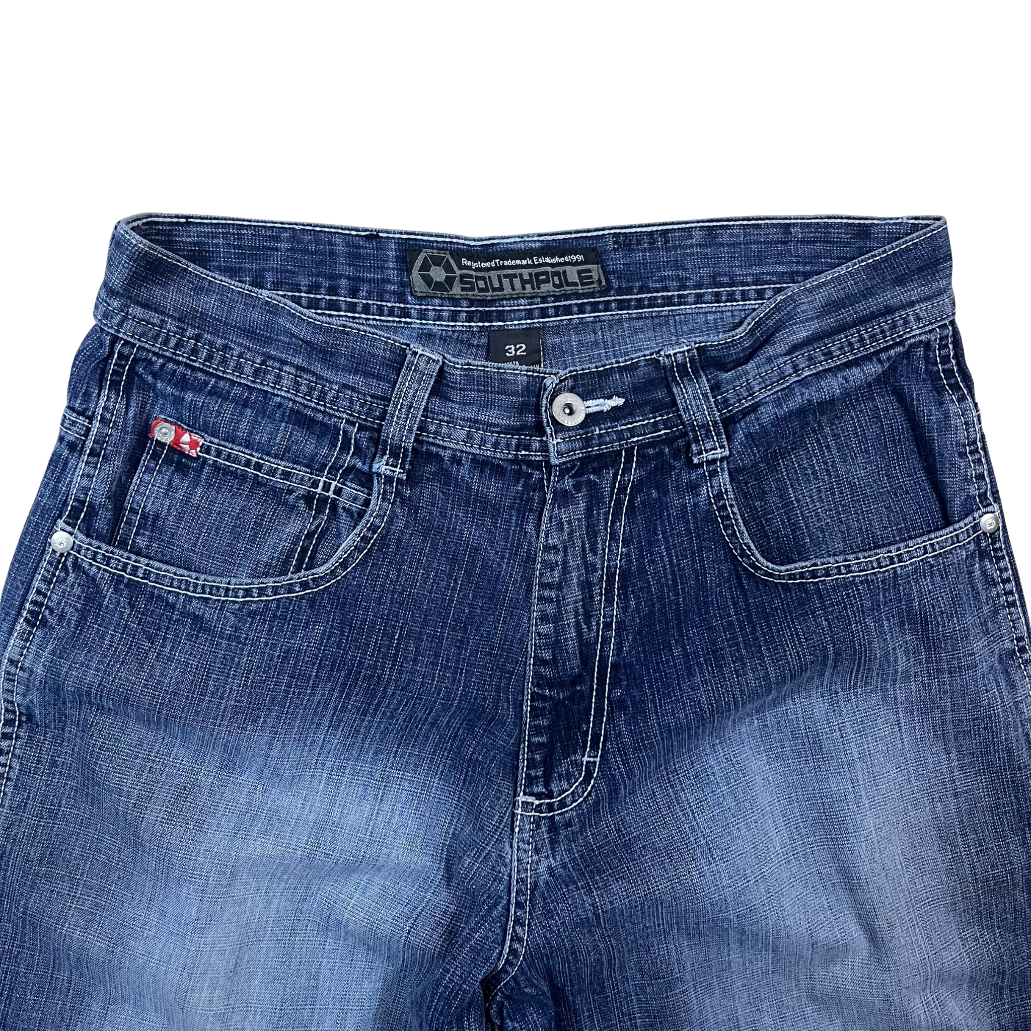 Southpole Vintage Baggy Jeans (32)