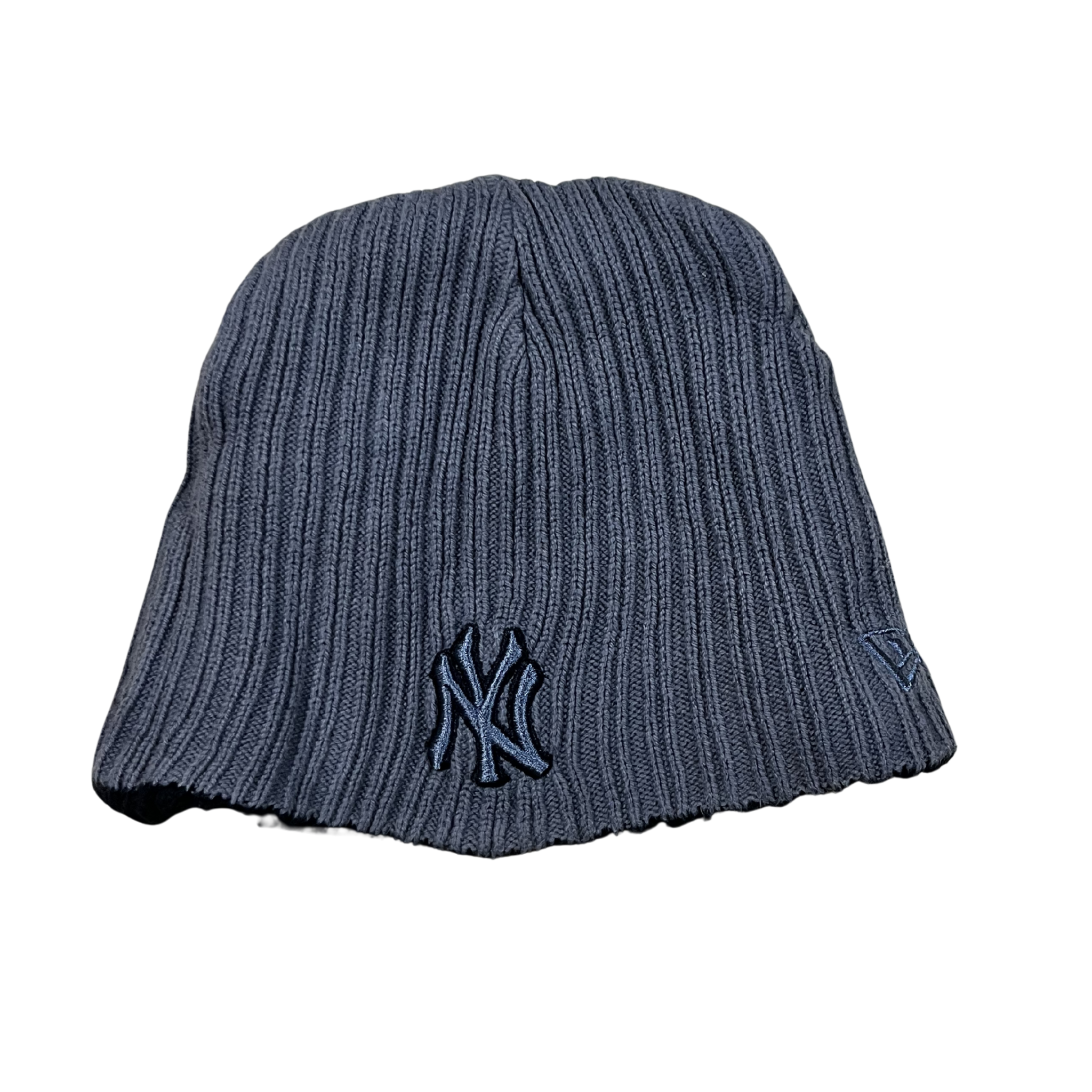 New York Yankees Waffle Knit Beanie (Reversible)