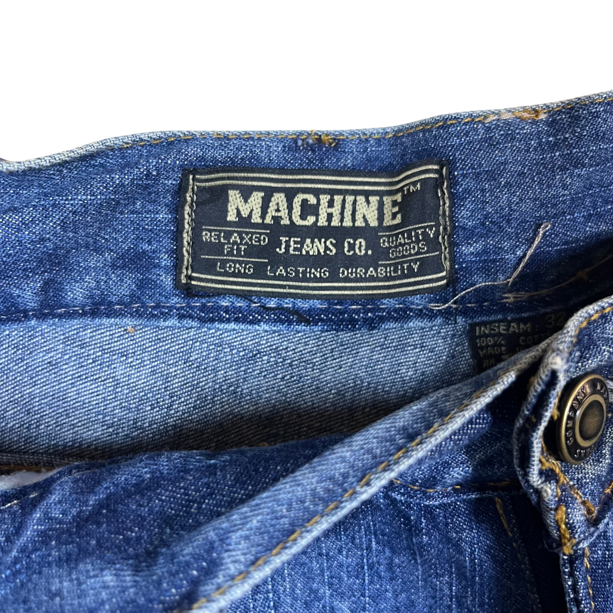 Machine Jeans Co Baggy Vintage Carpenters (32-33)