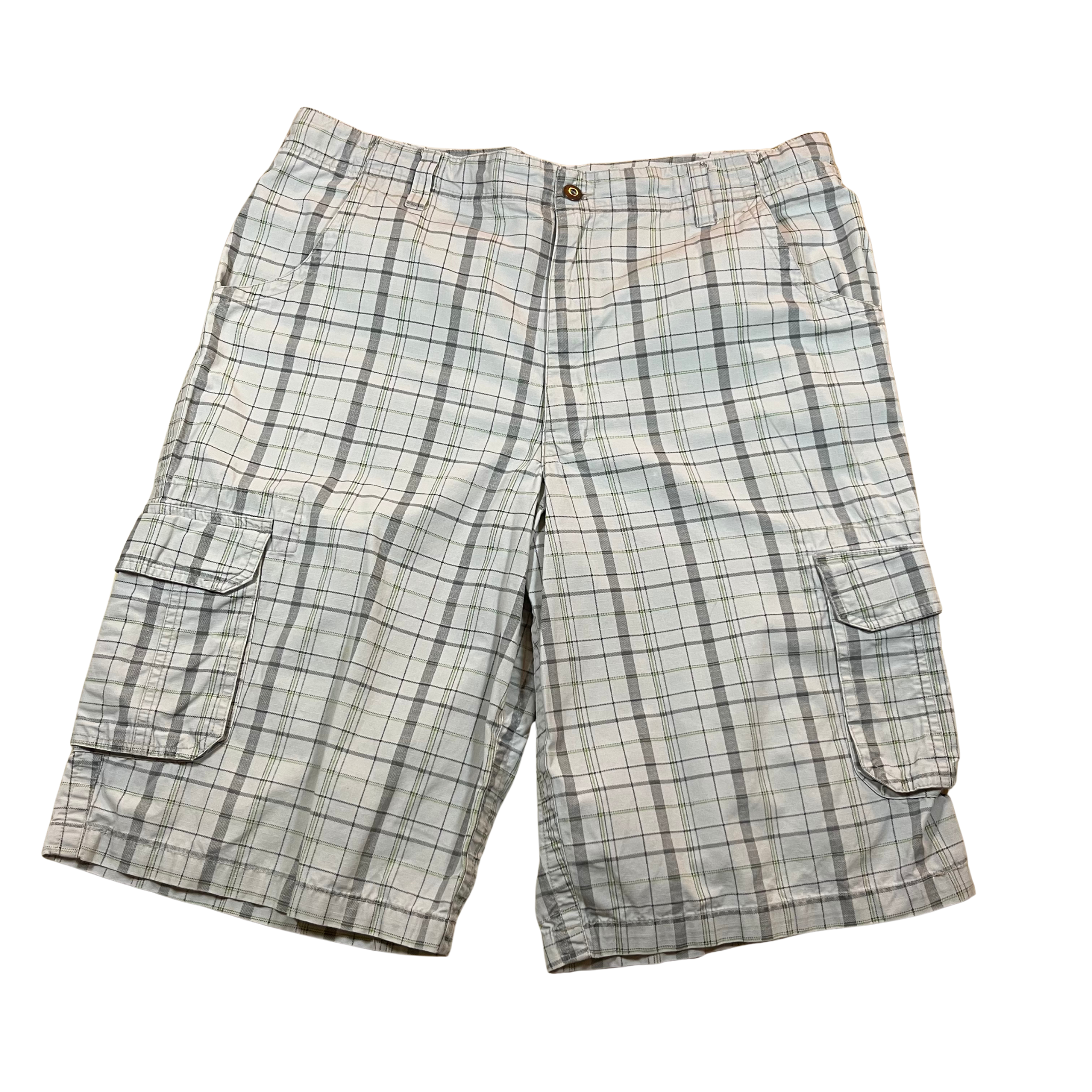 Dickies Vintage Plaid Cargo Shorts (36)