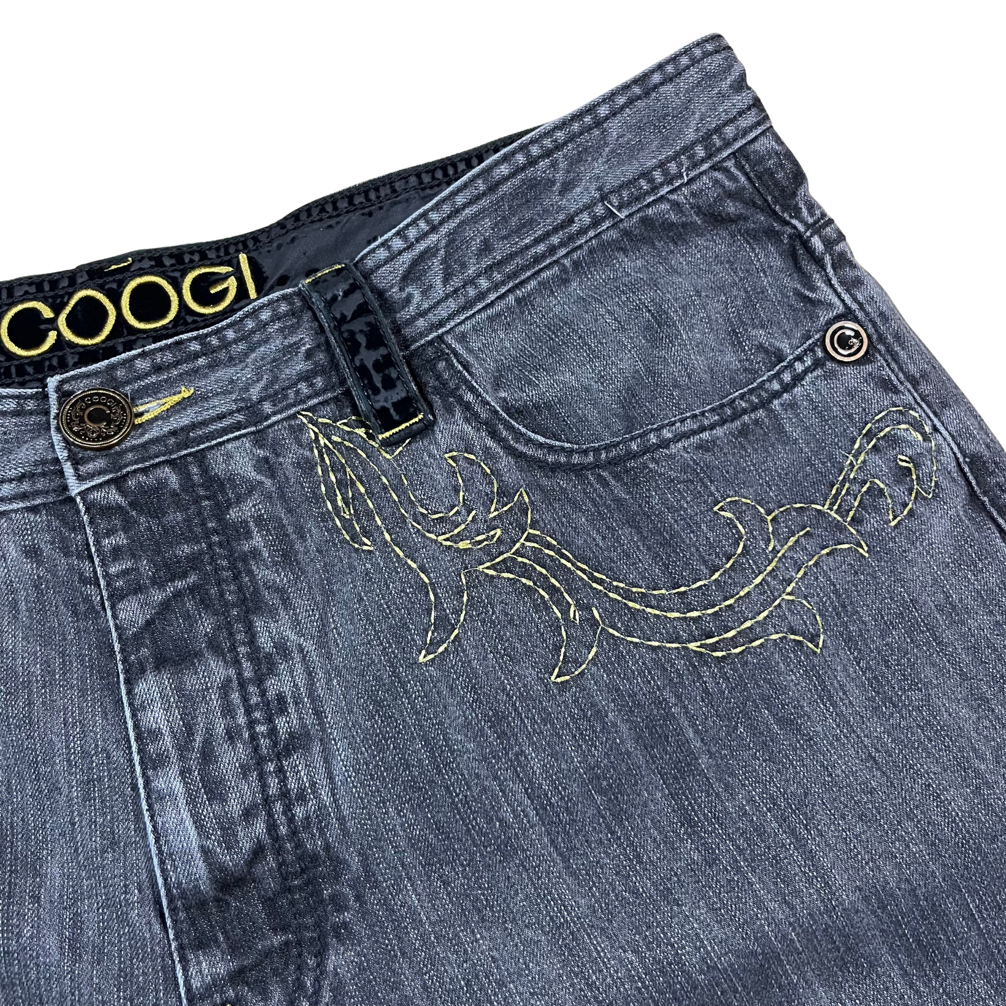 Coogi Oversized Embroidered Jorts