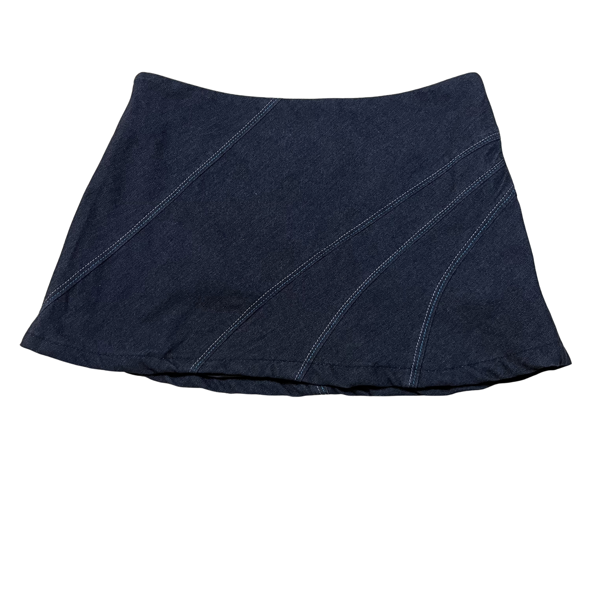 A&Y Dark Navy Mini Skirt (6)
