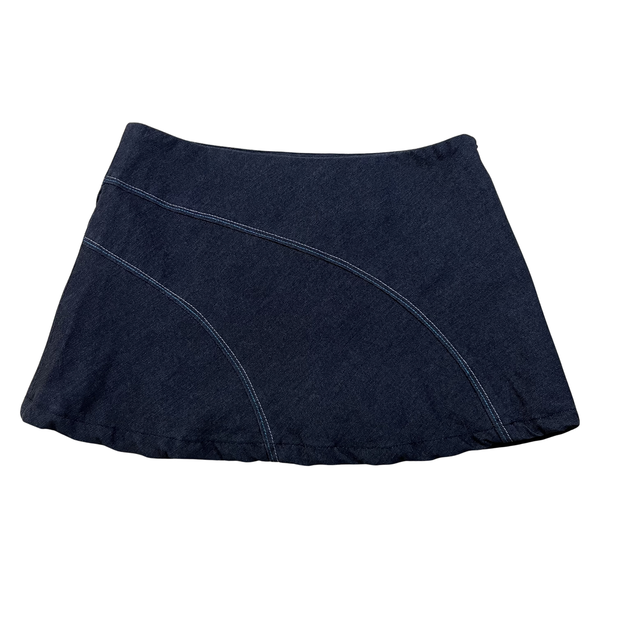 A&Y Dark Navy Mini Skirt (6)