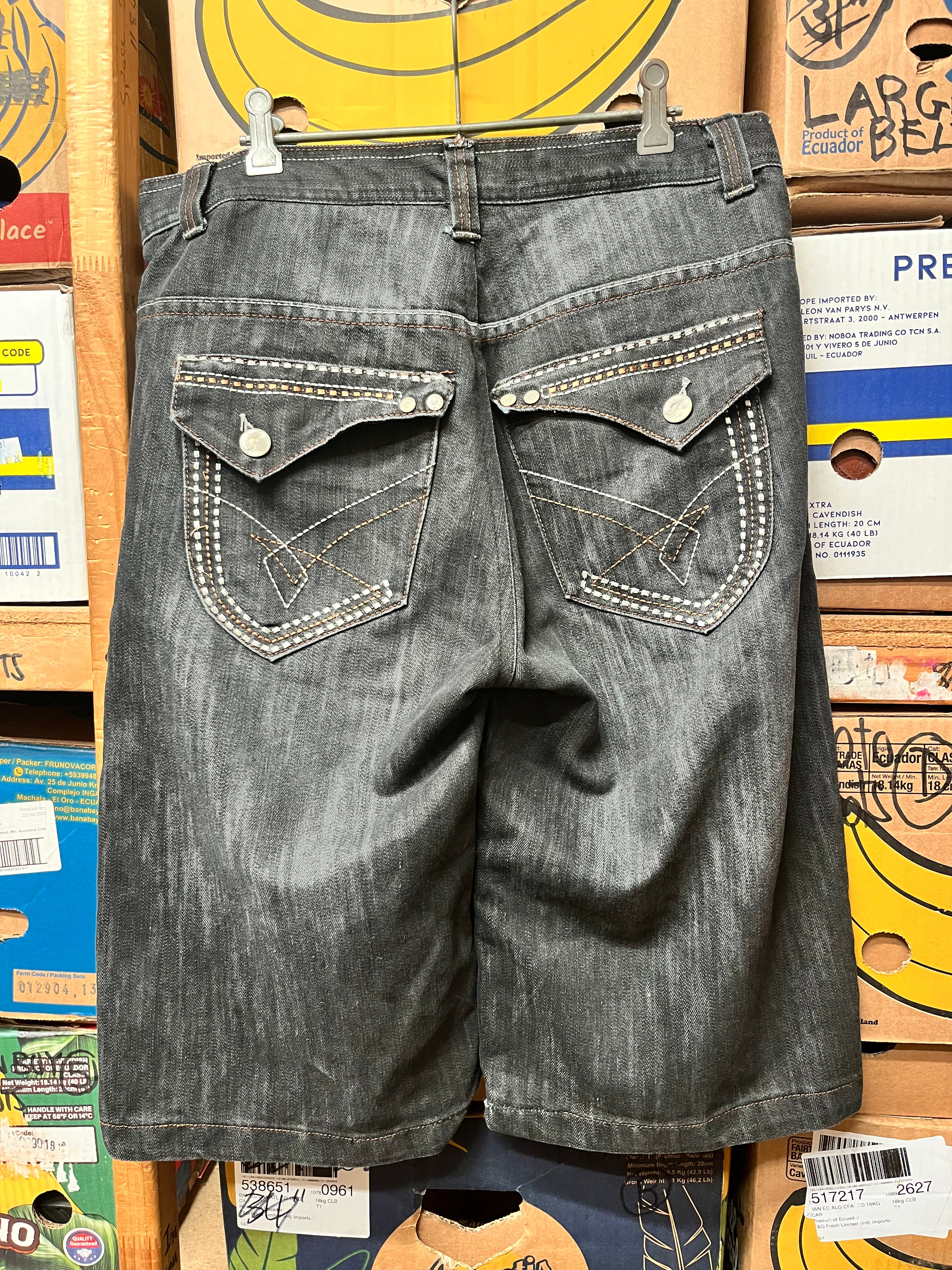 Vintage Nzuzu Denim Skater Jorts - Size 36